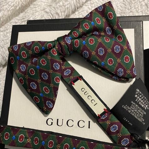 gucci bow tie pink|Gucci tie outlet.